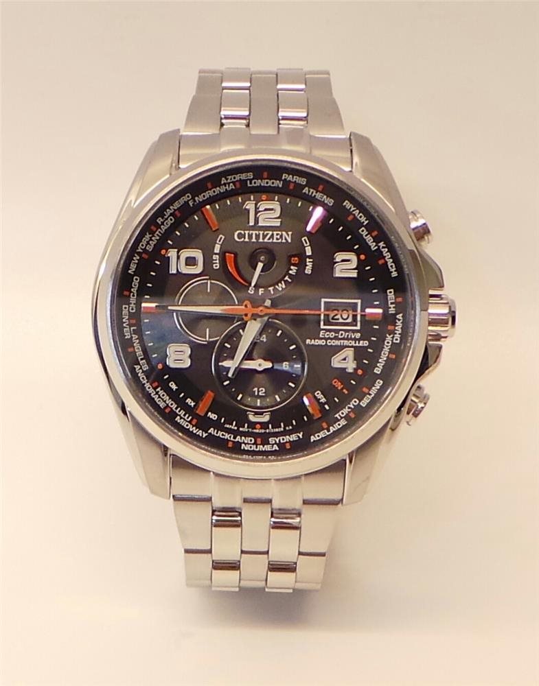 Oiritaly Watch Solar Man Citizen Radiocontrollato H820